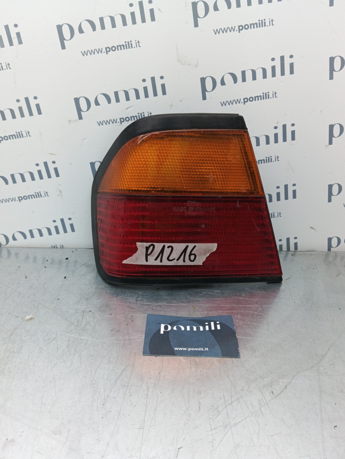 Pomili Fanaleria Nissan Primera P10 B6555-90J00 fanale posteriore sinistro usato