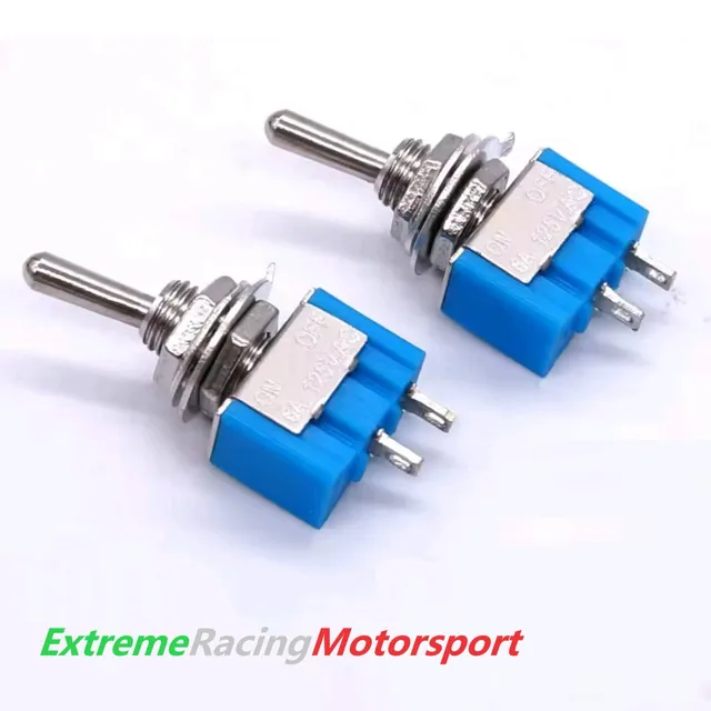 Xtreme Racing Decorazioni Auto e Adesivi Interruttori ON OFF CLASSIC 12-125 V 2 pezzi