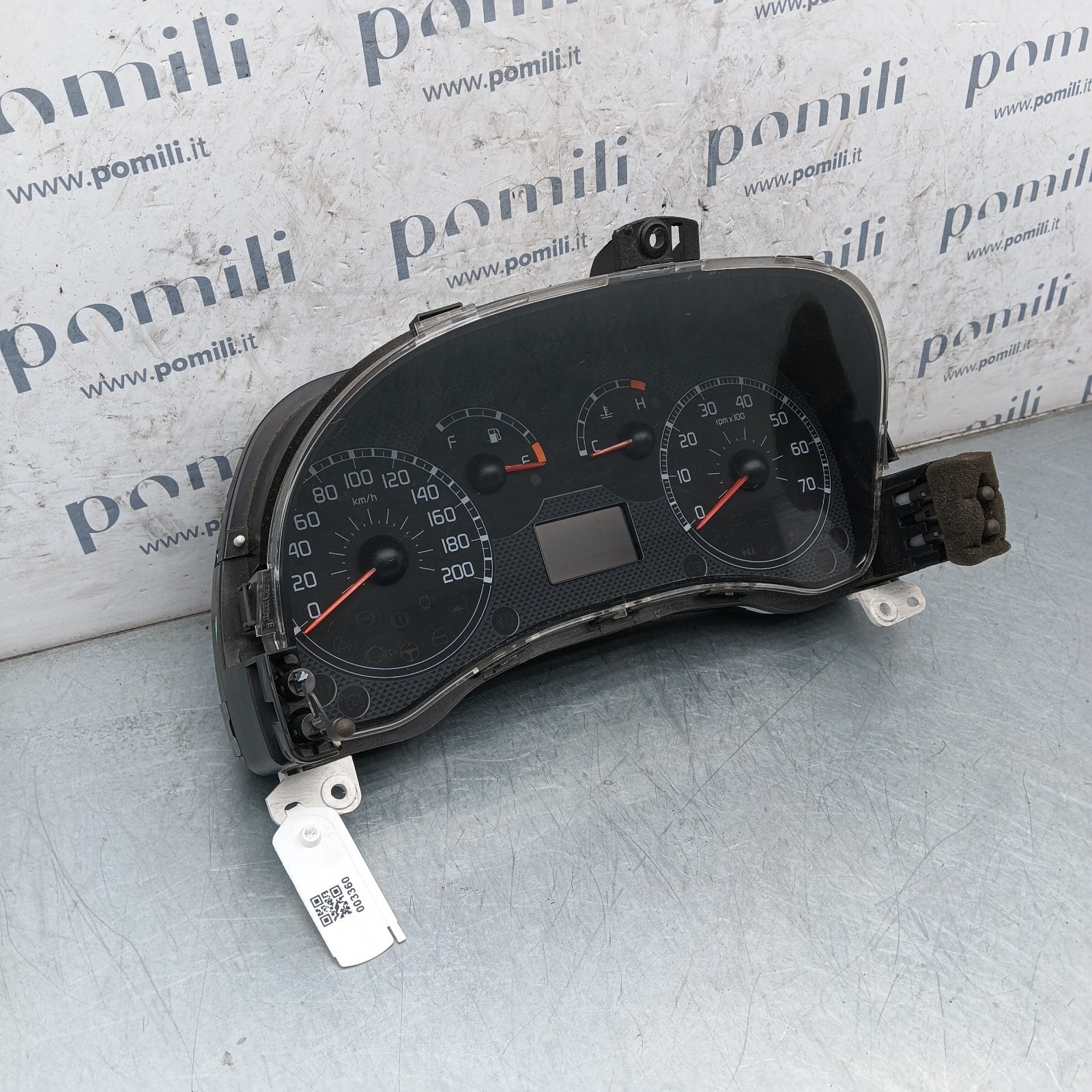 Pomili Rivestimenti interni e parti interne Quadro strumenti Fiat Panda 169 usato