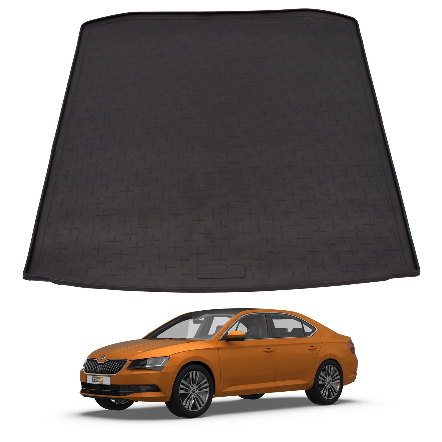 Travall Trunk Liners Skoda Superb (2015-2024) vasca bagagliaio in gomma