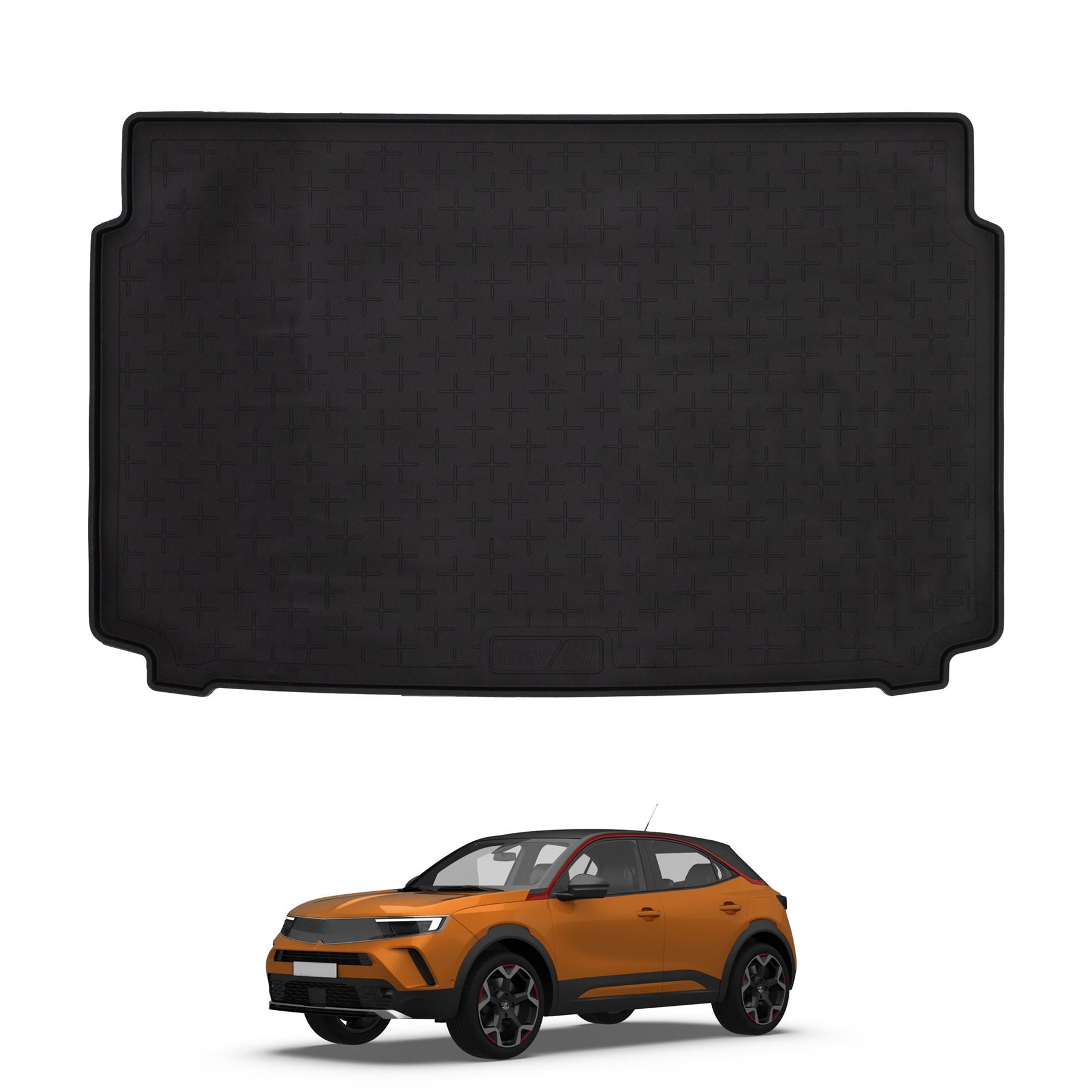Travall Trunk Liners Vauxhall Mokka (2020-) tappetino baule in gomma