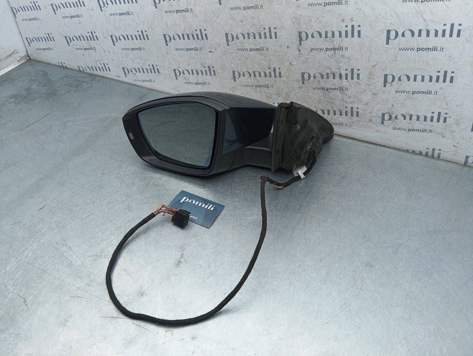 Pomili Cristalli Specchietto retrovisore sinistro 10 PIN Skoda Octavia 021275 usato