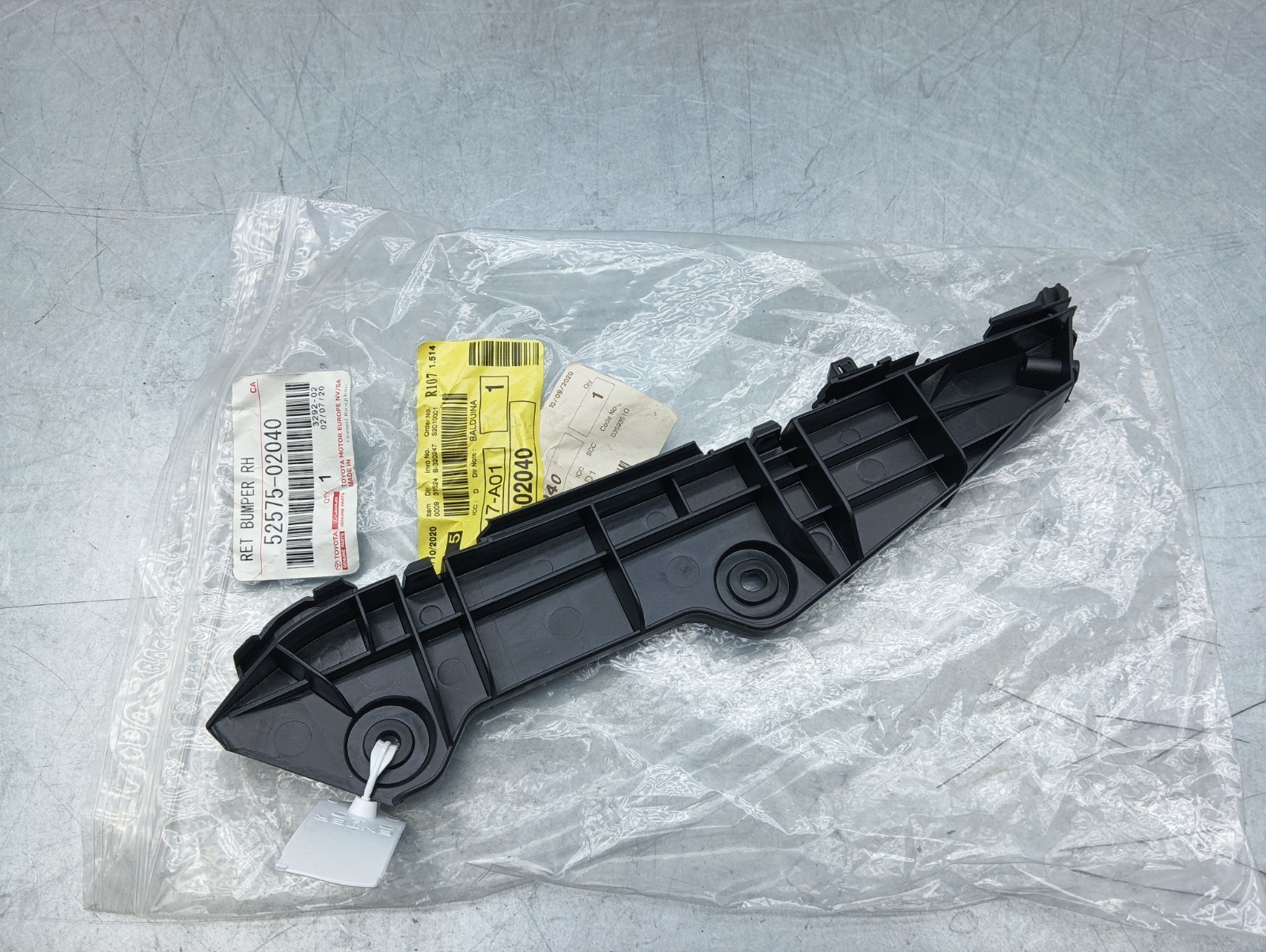 Pomili Paraurti posteriore Toyota Corolla staffa destra 52575-02040 nuova