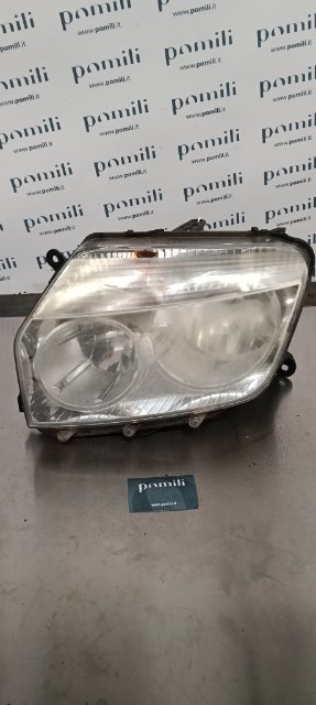Pomili Fanaleria Dacia Duster proiettore sinistro 03/10–12/13
