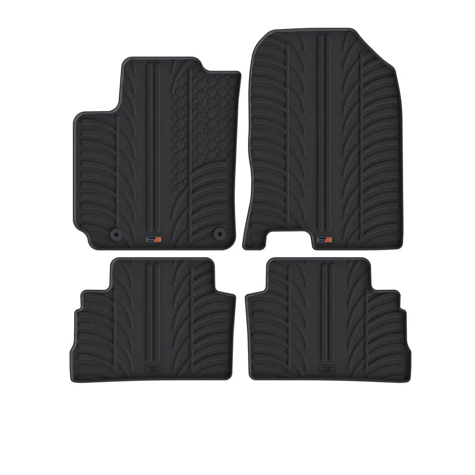 Travall Car Mats Hyundai Kona 2017-2023 tappetini auto in gomma su misura