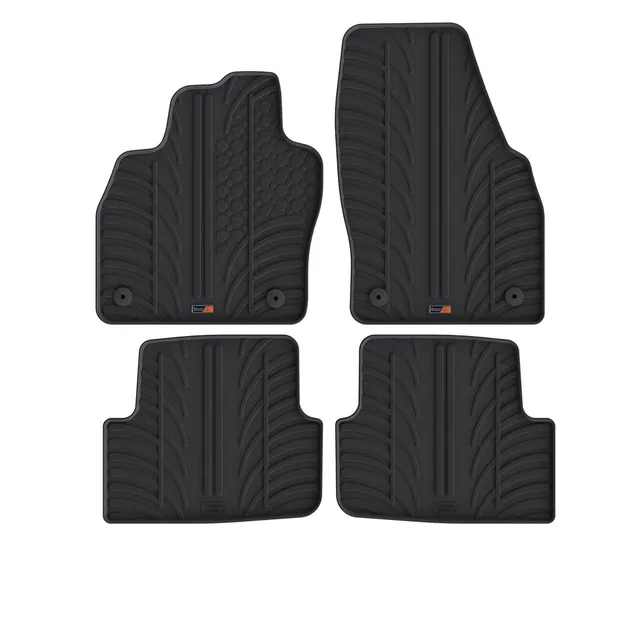Travall Car Mats VW Taigo (2021-) tappetini auto gomma