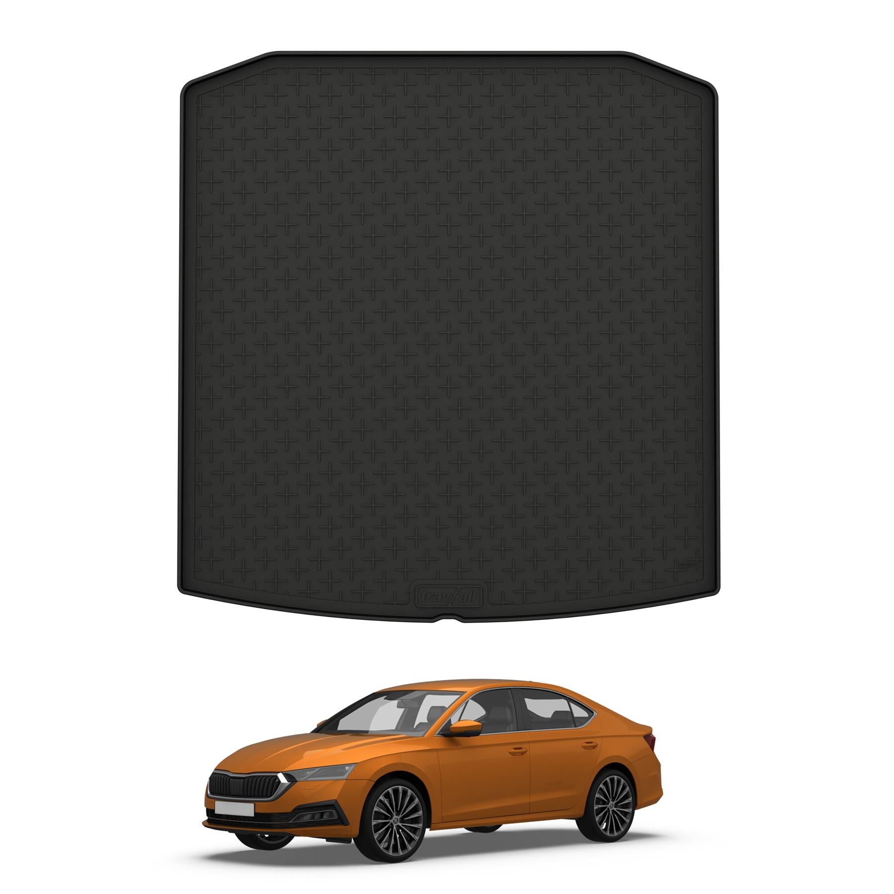 Travall Trunk Liners Skoda Octavia (2020-) tappetino bagagliaio gomma su misura