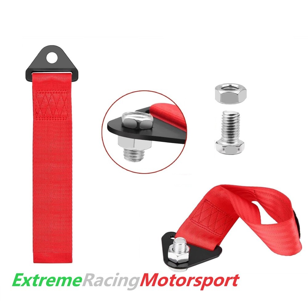 Xtreme Racing Decorazioni Auto e Adesivi ERM SP Cinta di Traino Rossa 2000 kg