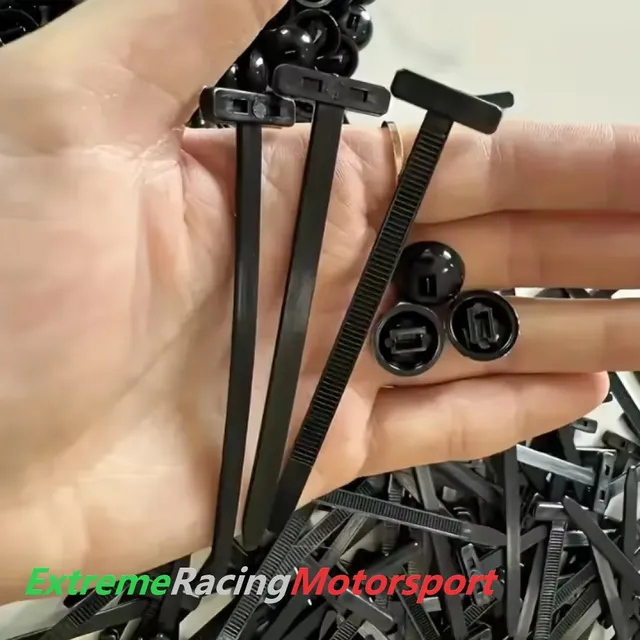 Xtreme Racing Impianto Carburante Fascette in Nylon a fibbia 2x9 cm
