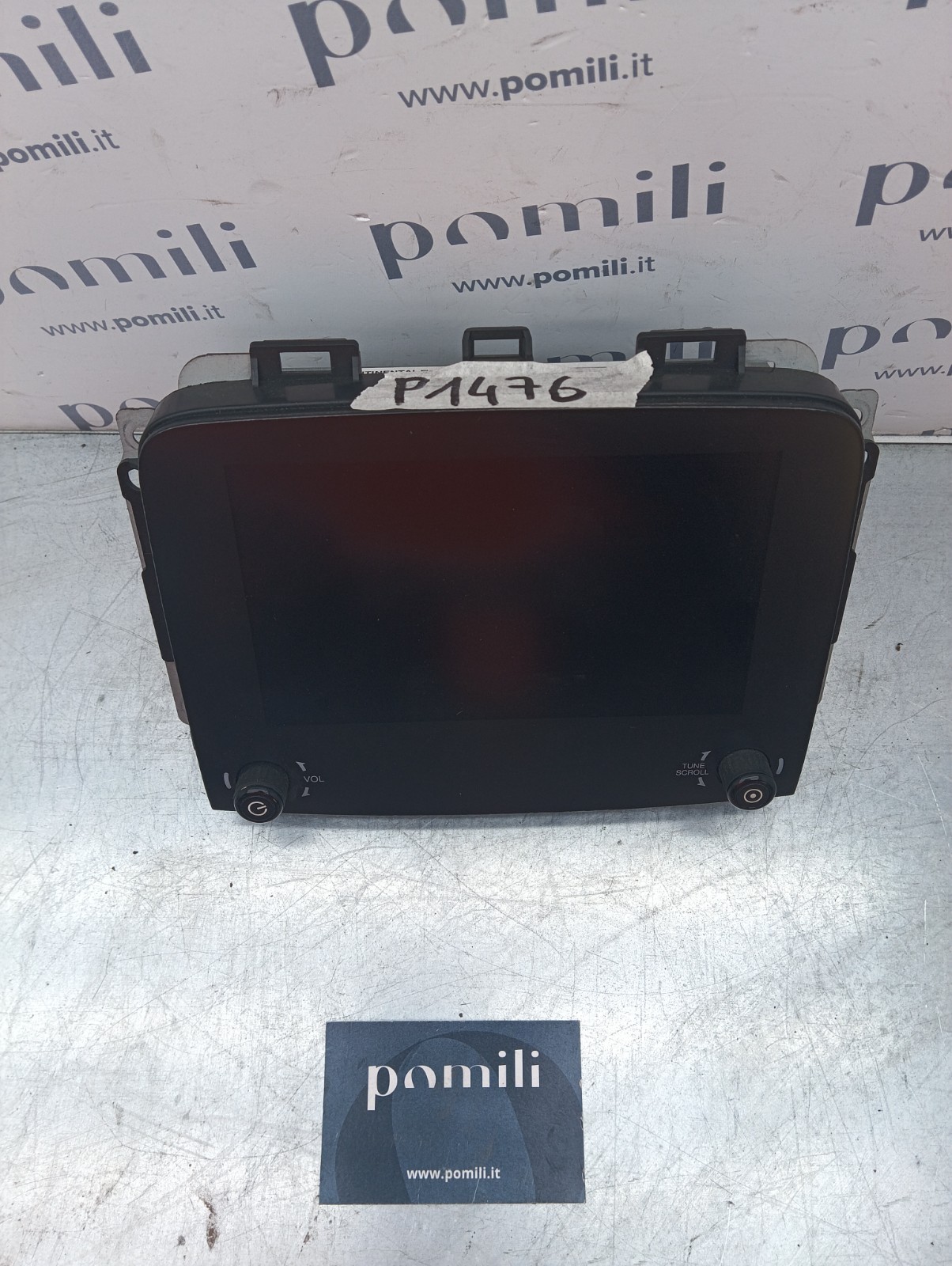 Pomili Elettronica/batteria ibride Display multifunzione Fiat 500L (2017+) 07356582620 display usato