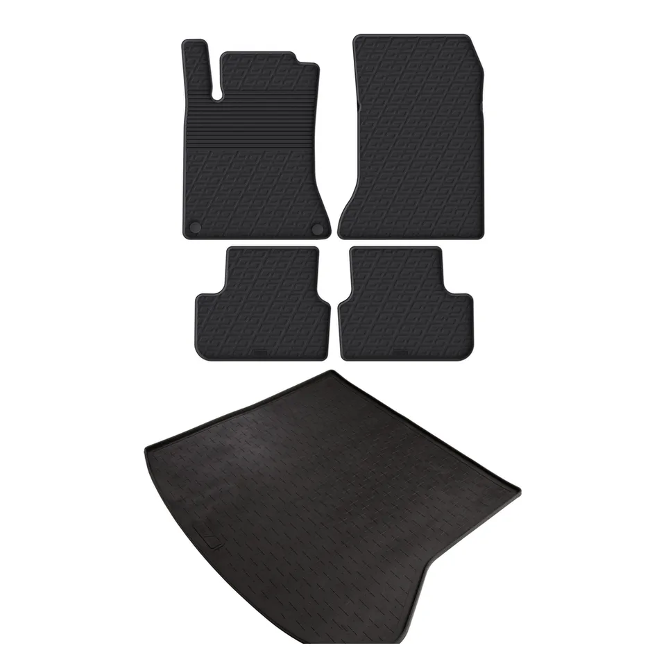 Travall Bundles Mercedes CLA (2013-2019) kit tappetini e bagagliaio in gomma