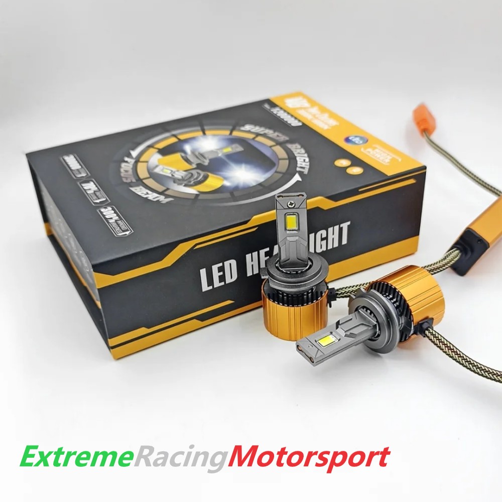 Xtreme Racing Lampadine LED ERM V8-55 H4 BiLed bicolor coppia CANBUS 110 W