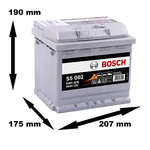 Bosch HCP Batterie S5002 batteria auto 54 Ah 530 A senza Start/Stop