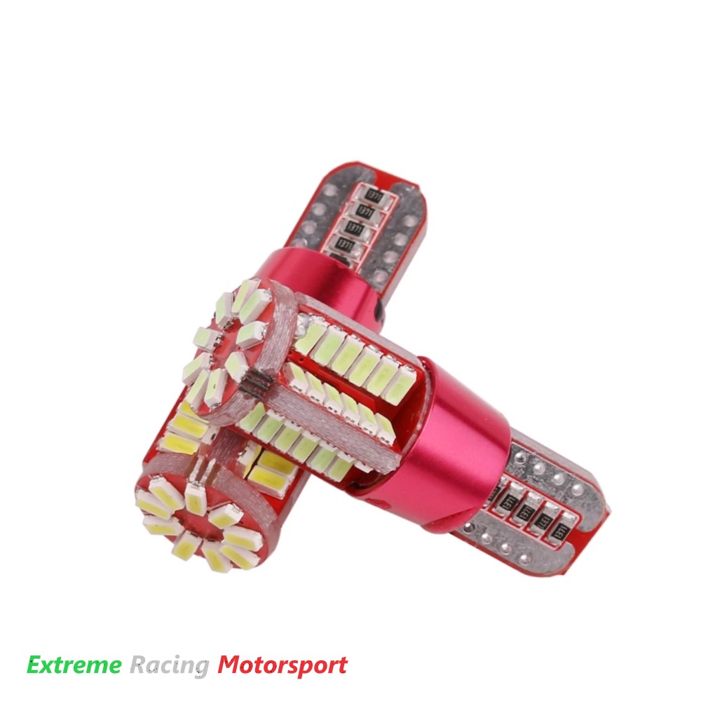 Xtreme Racing Lampadine LED T10 W5W 57 LED Targa Canbus 2 pezzi