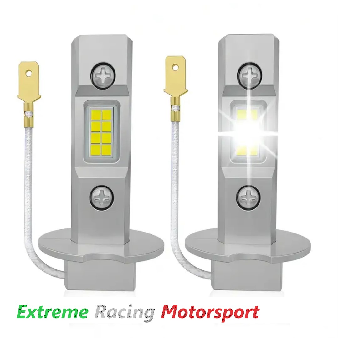 Xtreme Racing Lampadine LED ERM EVO CPS 3570 H3 bianche 6000K coppia