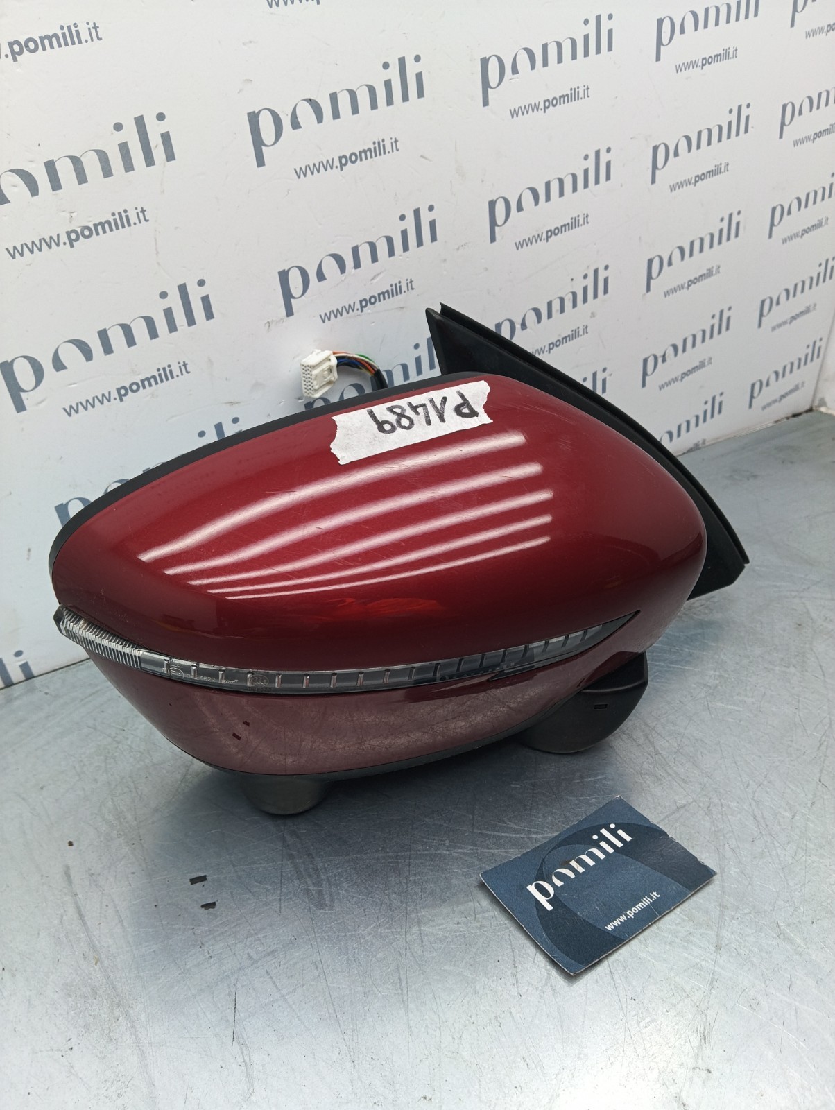 Pomili Cristalli specchio retrovisore destro Nissan Qashqai J11 038139 usato