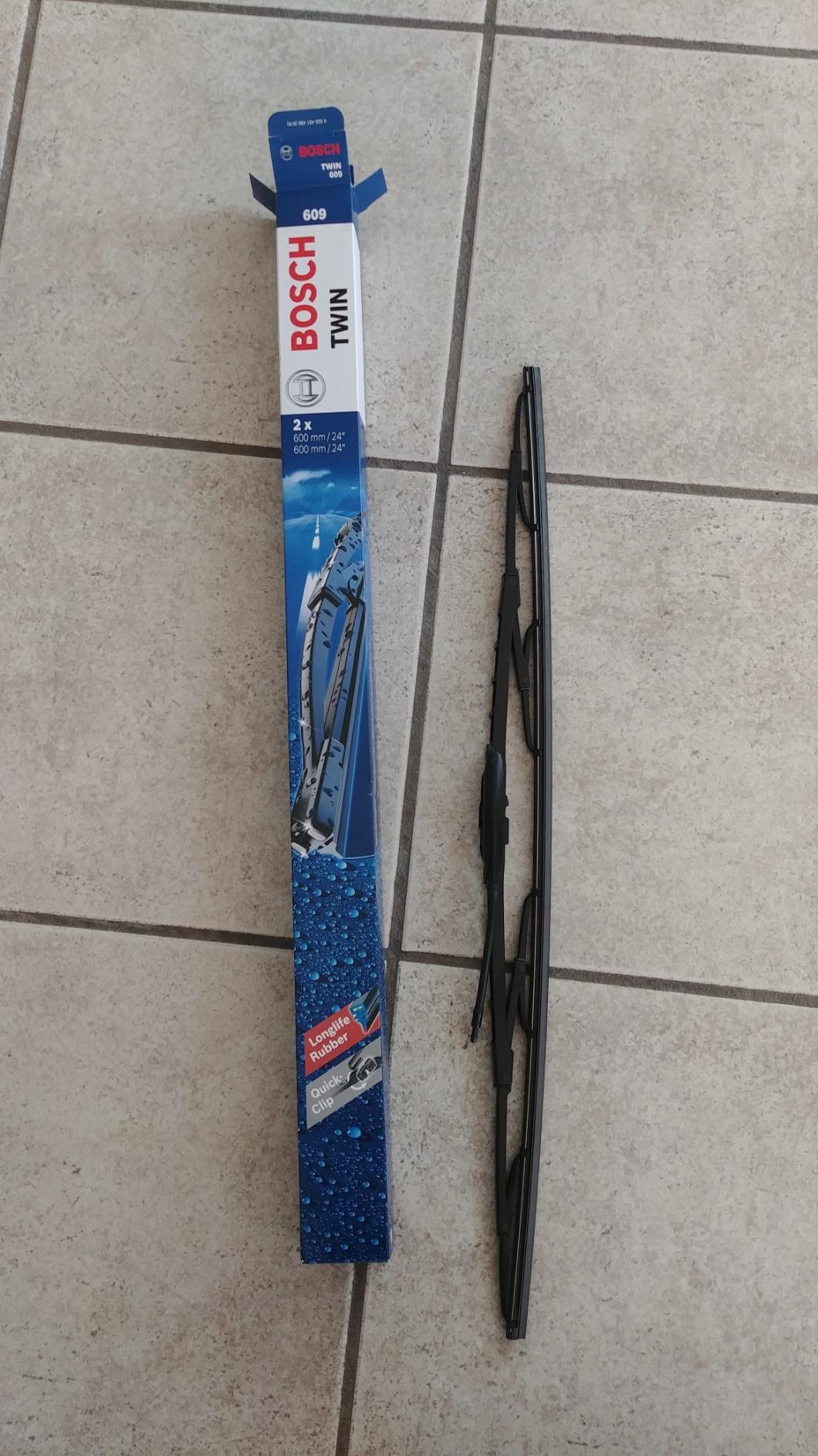 Bosch Twin 609 3397118309 tergicristalli 600 mm senza spoiler