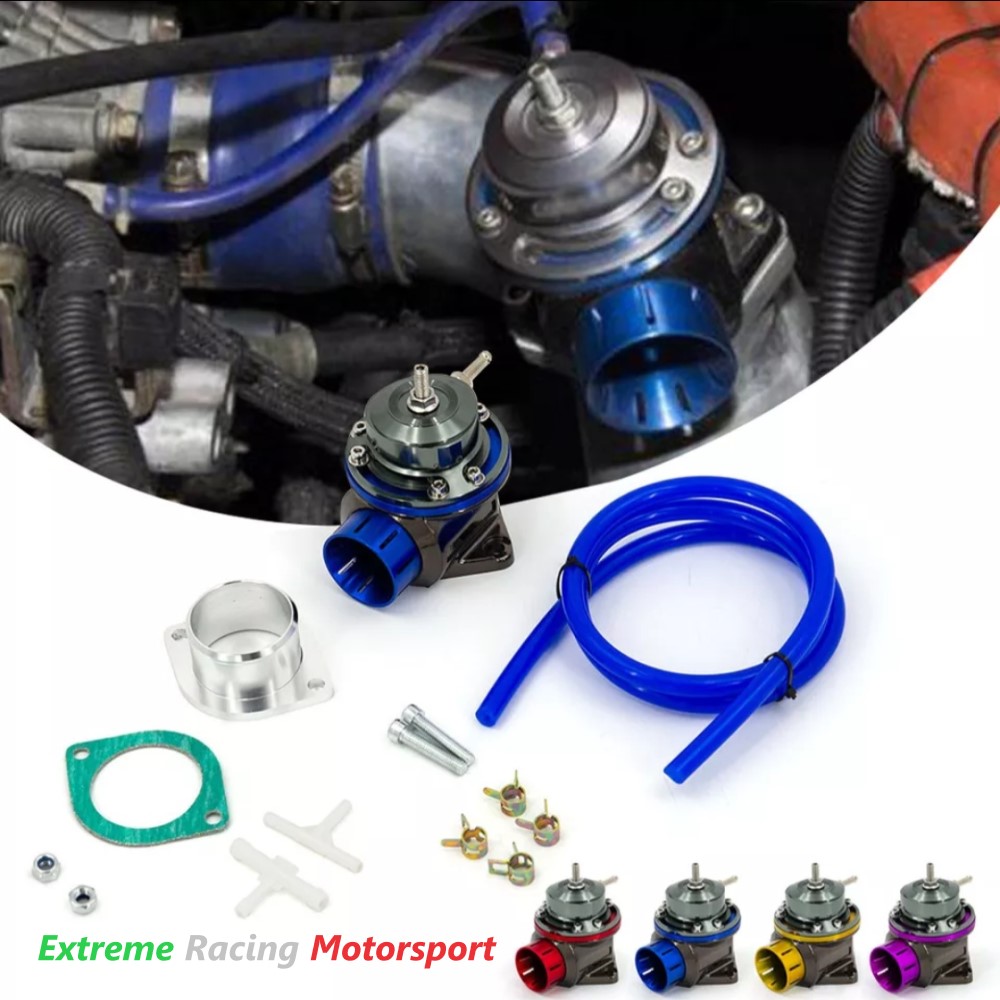 Xtreme Racing Impianto Carburante e Regolatori di Pressione ERM FV Abarth 500 valvola pop off blu