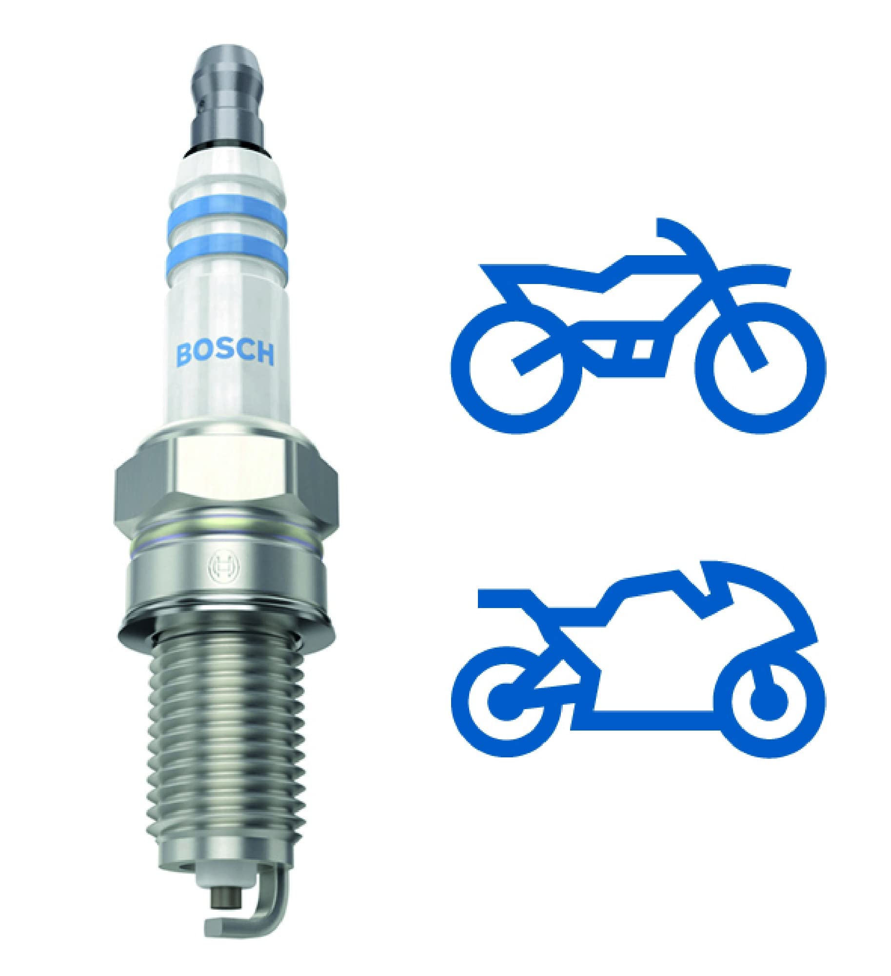 Bosch HCP Candele di accensione Bosch YR6DES candela nichel 1 pezzo