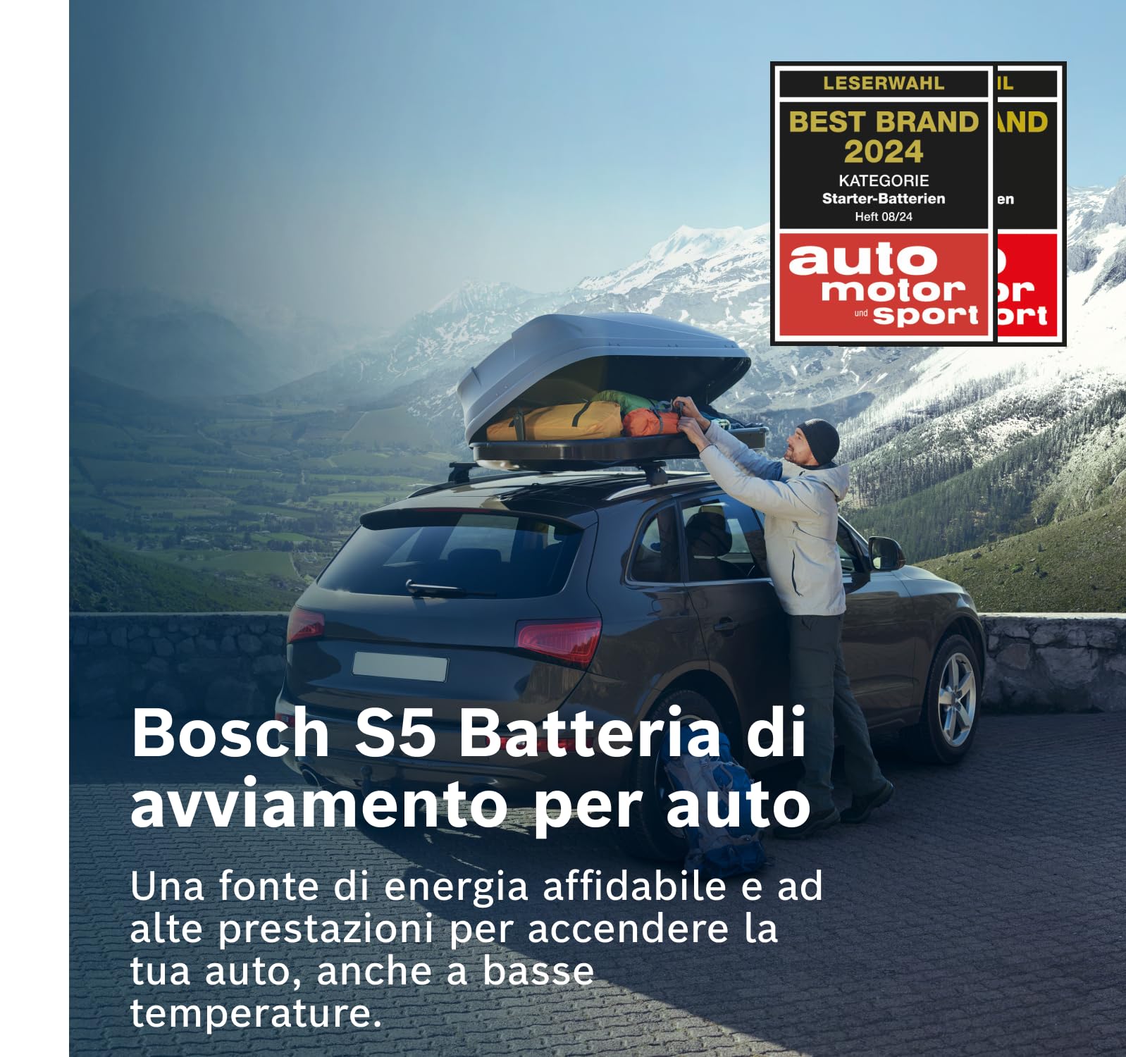 Bosch Batterie S5008 batteria auto 77 Ah 780 A senza Start/Stop
