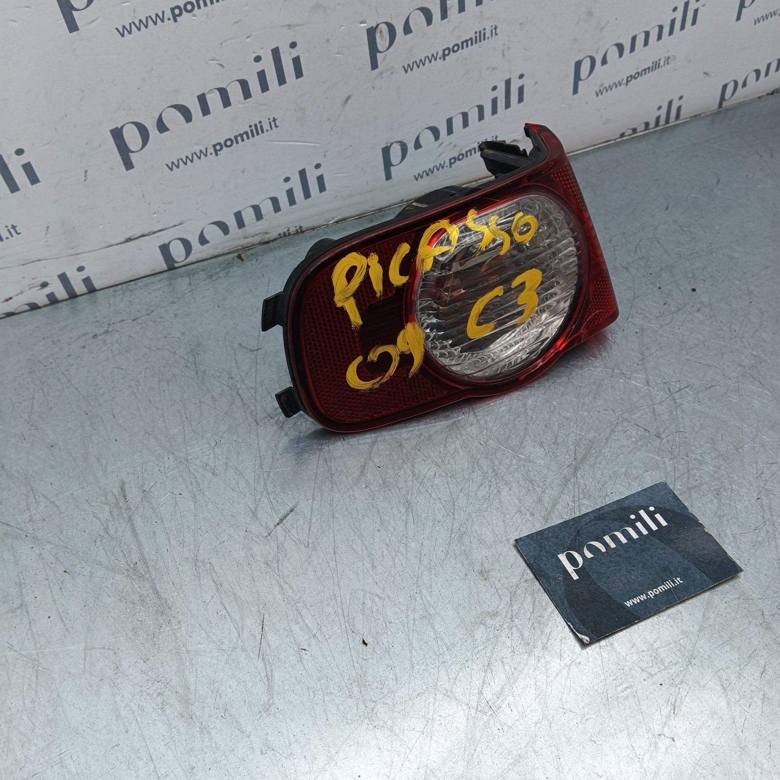 Pomili Fanaleria Fanalino posteriore basso sinistro Citroen C3 Picasso 9681820280 fanalino usato