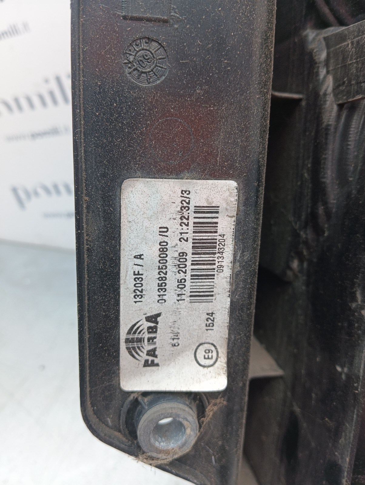 Pomili Fanaleria Citroen Nemo 1353206080 fanale posteriore sinistro usato