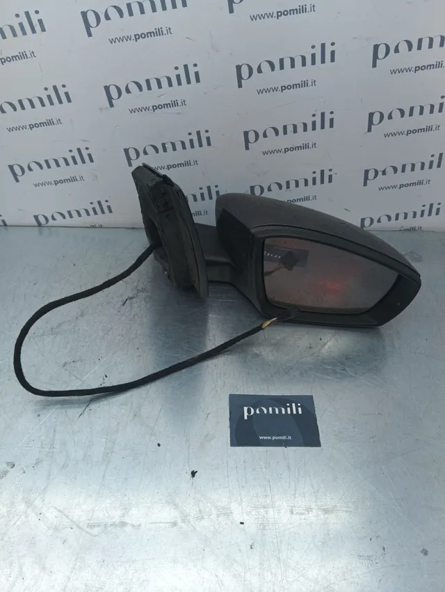 Pomili Cristalli Specchio retrovisore destro (6PIN) Volkswagen Polo (6R/6C) (2009-17) usato OEM 6C1857508A9B9