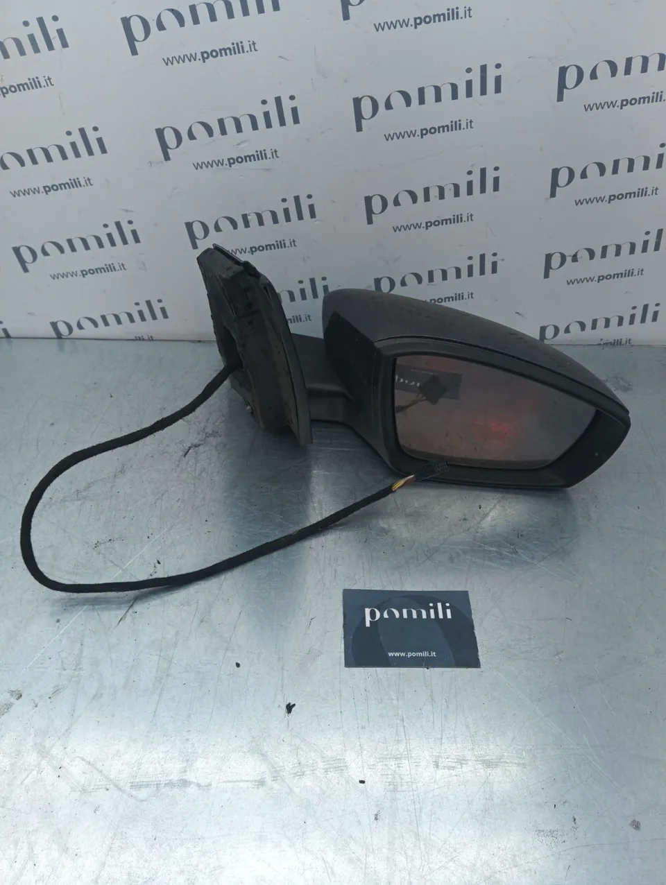 Pomili Cristalli Specchio retrovisore destro (6PIN) Volkswagen Polo (6R/6C) (2009-17) usato OEM 6C1857508A9B9