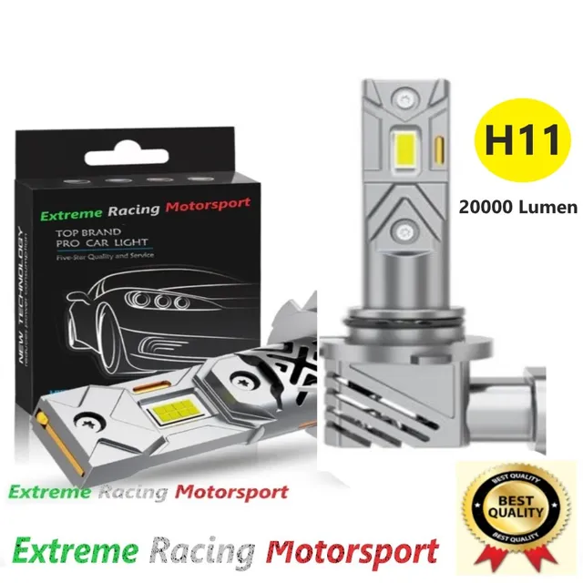 Xtreme Racing Lampadine LED ERM K55 CPS H11 6500 K 60 W