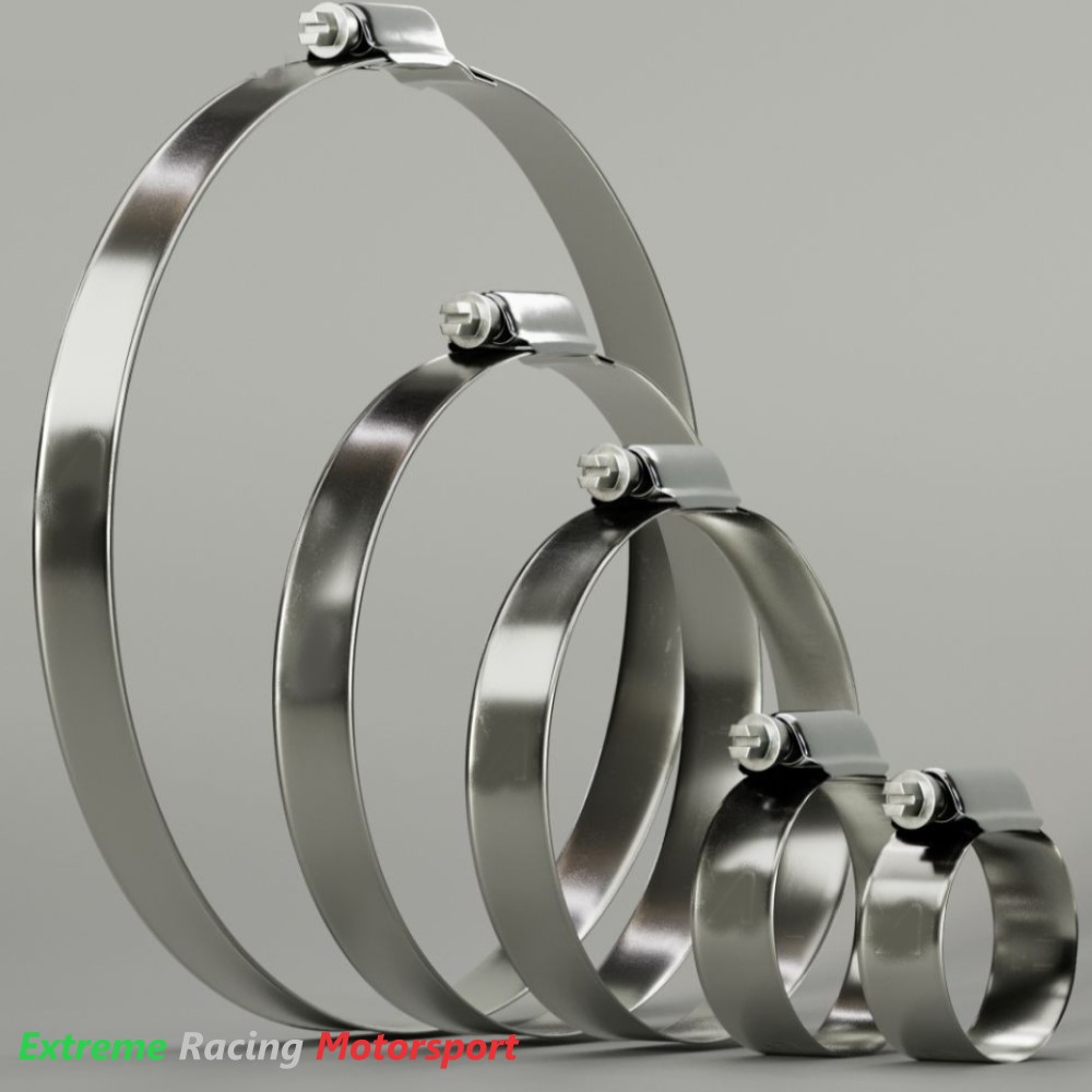 Xtreme Racing Fascette in Acciaio Inox T304 fascette 30–40 mm 5 pezzi