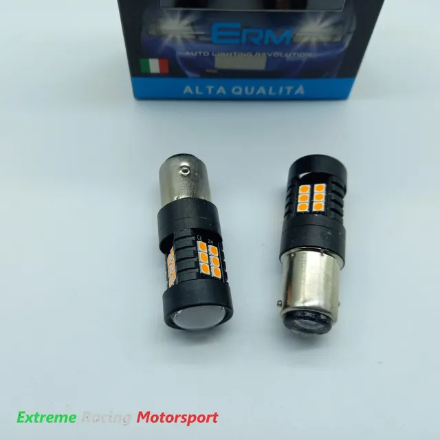 Xtreme Racing Lampadine LED 1157 BAY15D P21/5W rosse 12 V coppia