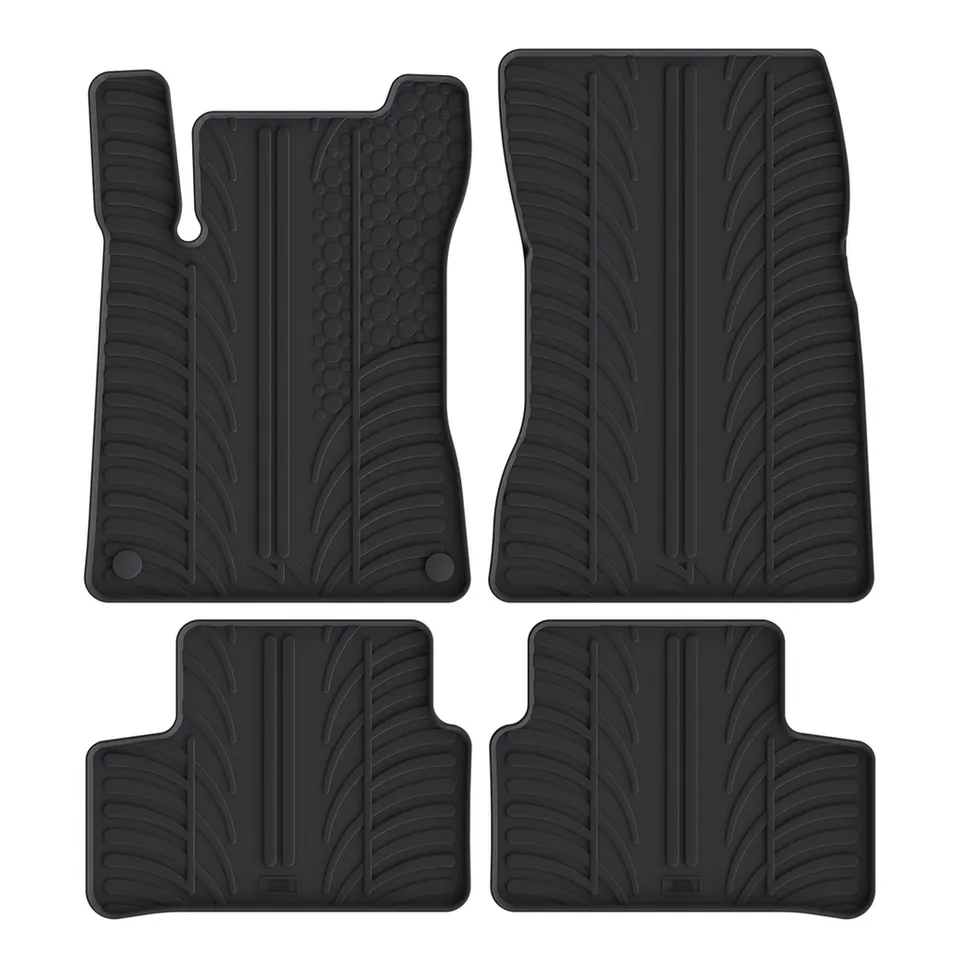 Travall Car Mats Mercedes A-Class tappetini in gomma 2018- su misura