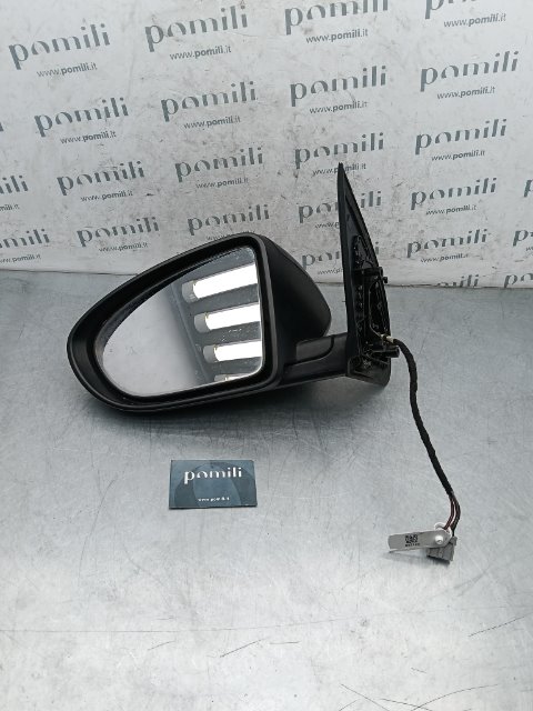 Pomili Cristalli Retrovisore esterno elettrico sinistro Nissan Qashqai J10E JJ10E 09/10-09/14 usato