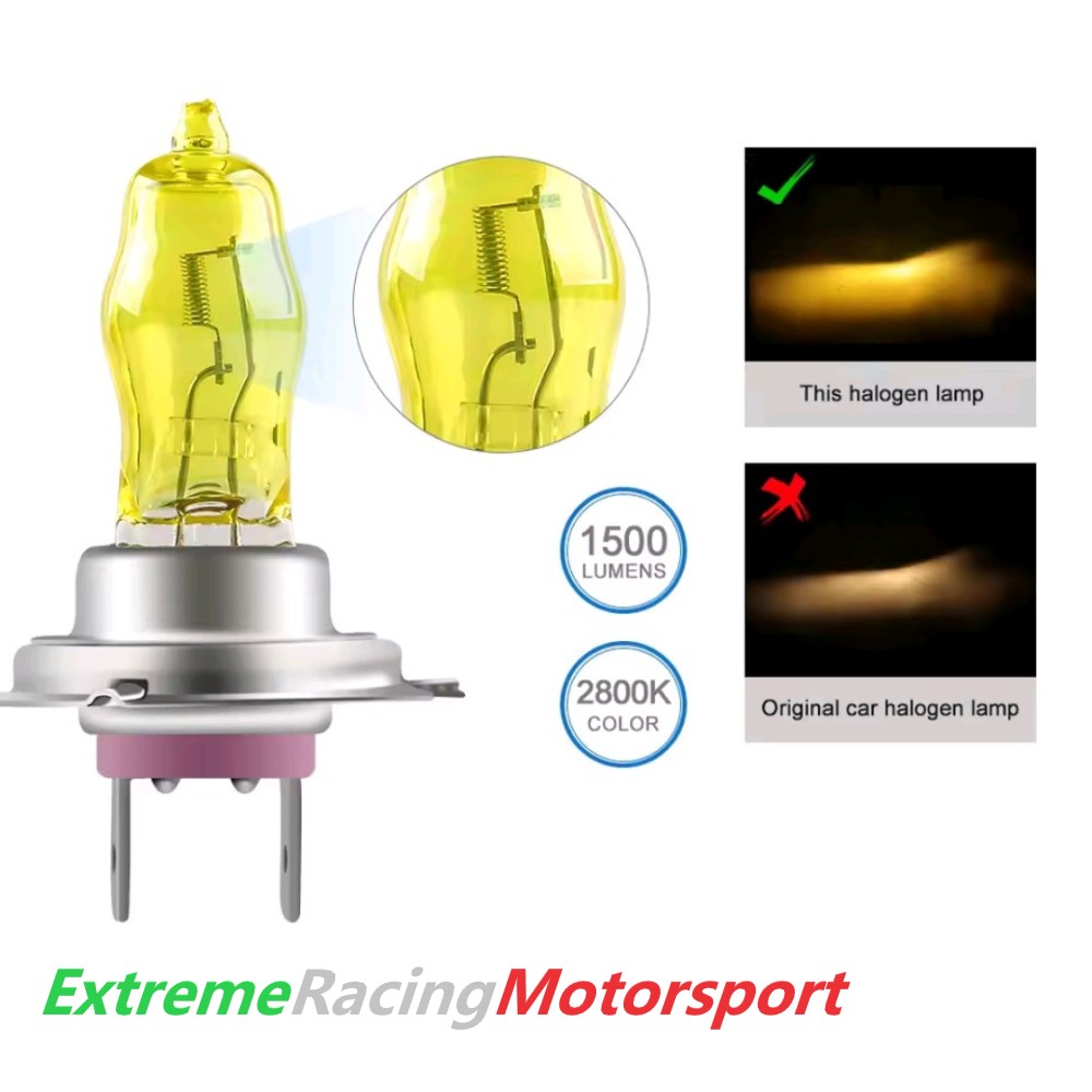 Xtreme Racing Lampadine LED ERM H4 alogene 2800K coppia gialla