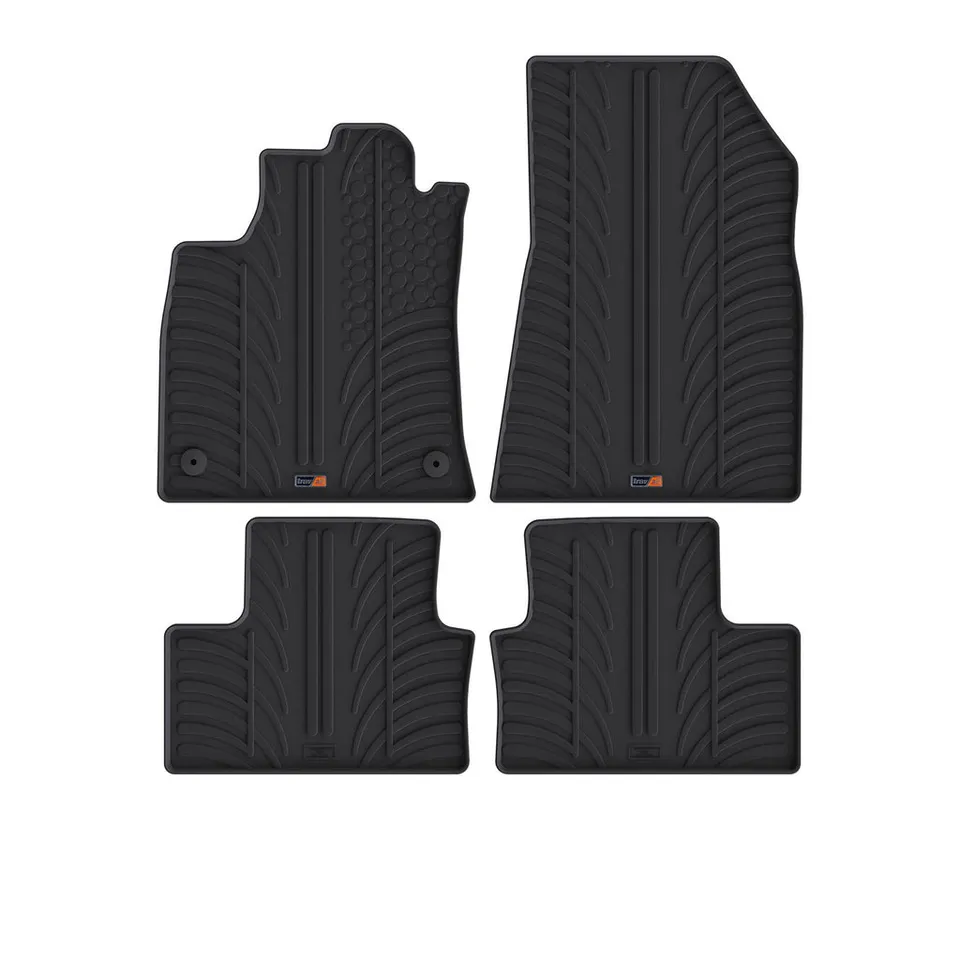 Travall Car Mats Renault Clio tappetini auto in gomma 2019-2025