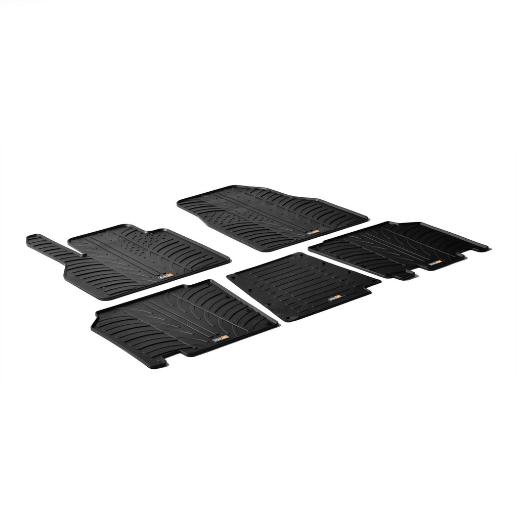 Travall Car Mats Renault Kangoo 2008-2021 tappetini auto in gomma