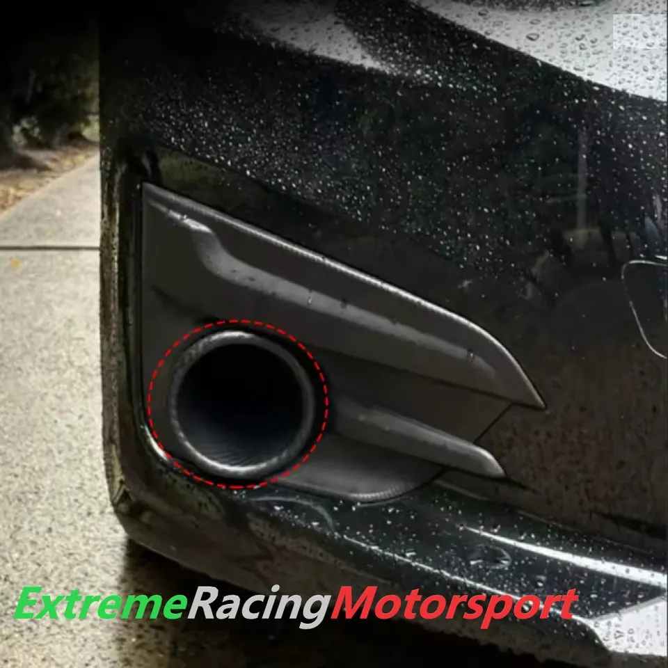 Xtreme Racing Filtri Aria presa aria convogliatore rotondo carbon look 88-63 mm