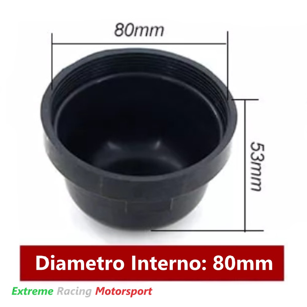 Xtreme Racing Accessori per Illuminazione LED Tappi maggiorati fari 80 mm Caps Valve coppia
