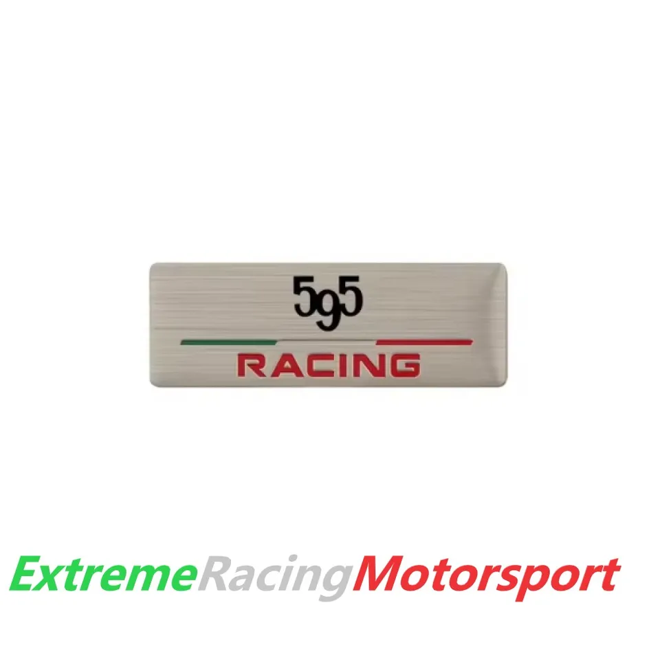 Xtreme Racing Decorazioni Auto e Adesivi Stemma Interno 595 Racing alluminio