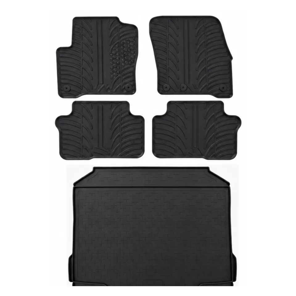 Travall Bundles Skoda Yeti tappetini e vasca baule in gomma