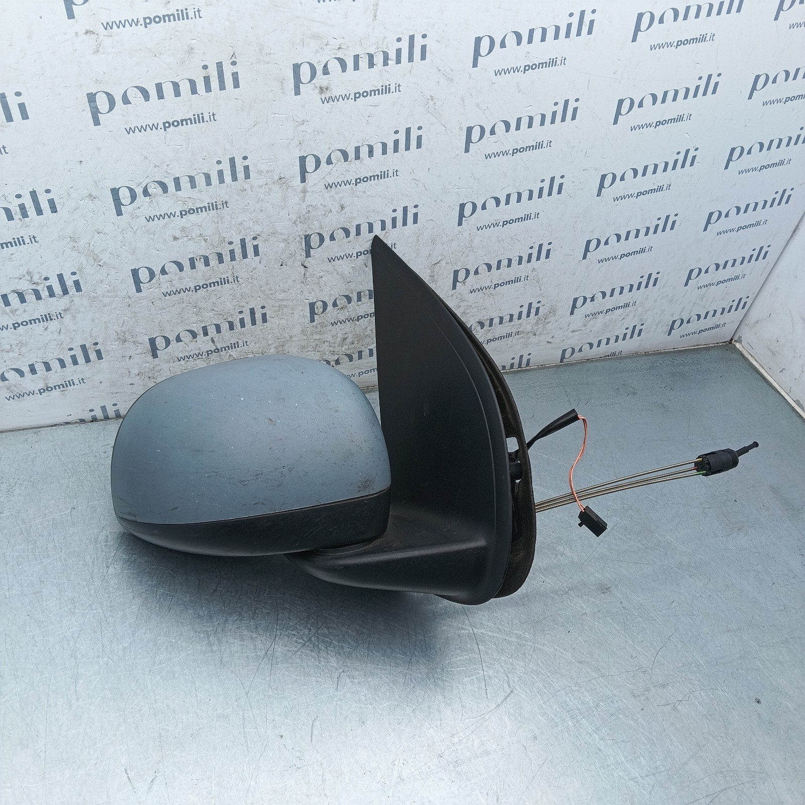 Pomili Cristalli Specchietto retrovisore destro manuale Fiat Panda 312 735547945 2 pin