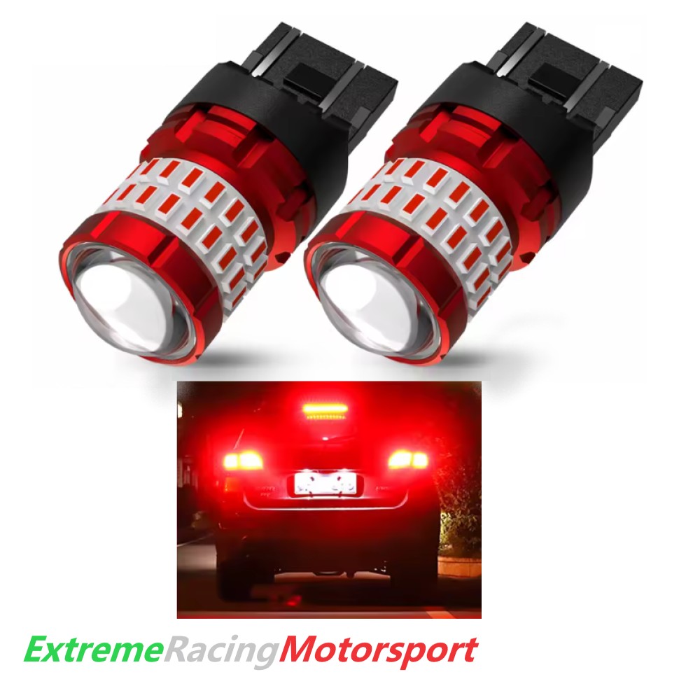 Xtreme Racing Lampadine LED ERM F44 T20 7440 W21W coppia rossa retronebbia