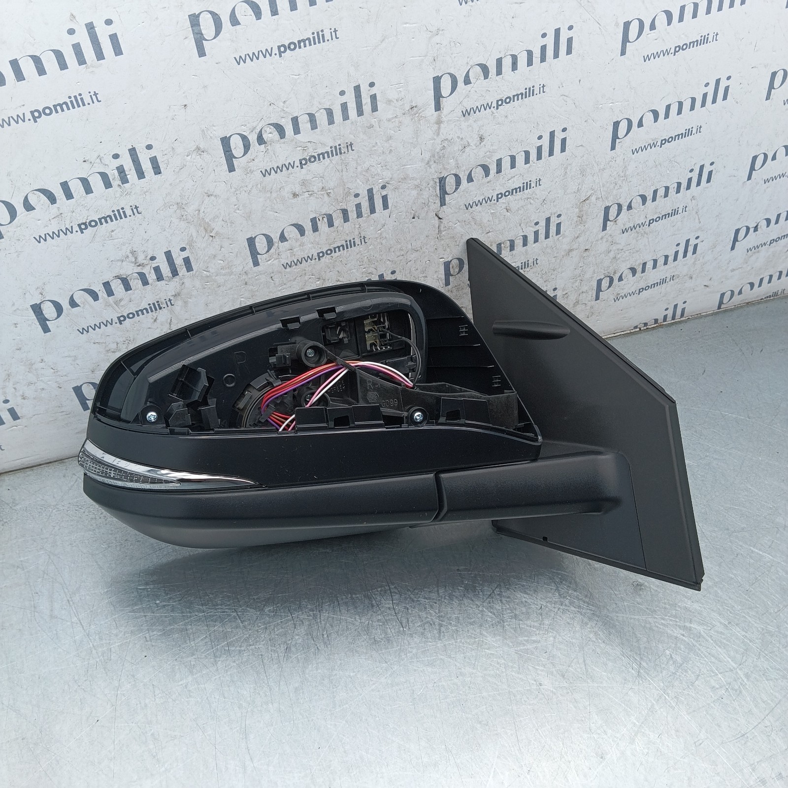 Pomili Cristalli specchietto retrovisore destro Toyota RAV4 045428 7 pin senza calotta