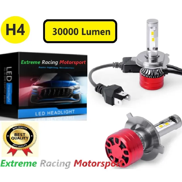 Xtreme Racing Lampadine LED ERM V13 H4 lampadine 6000K coppia CANBUS