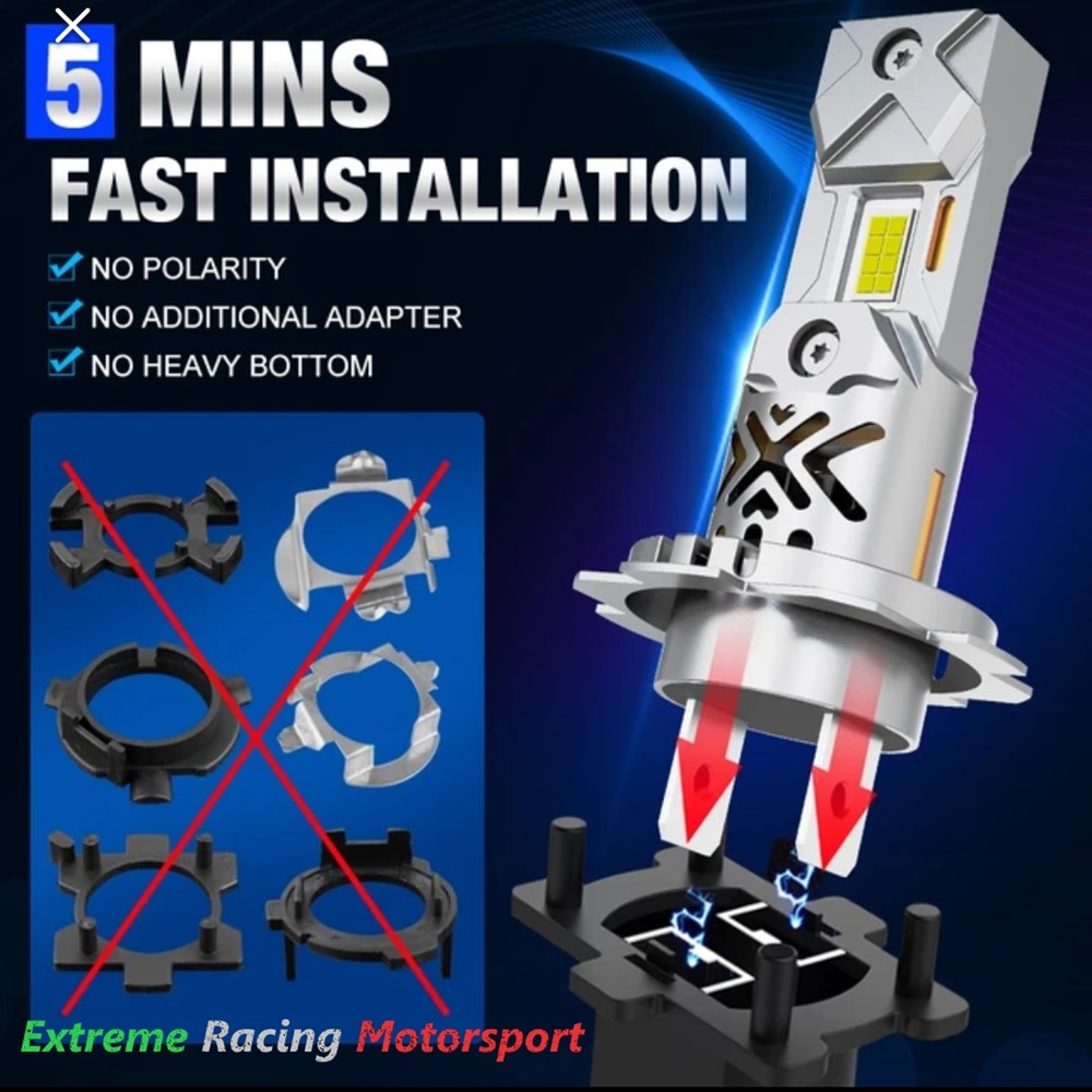 Xtreme Racing Lampadine LED ERM K55 CPS lampadine LED coppia 6500 K CANBUS