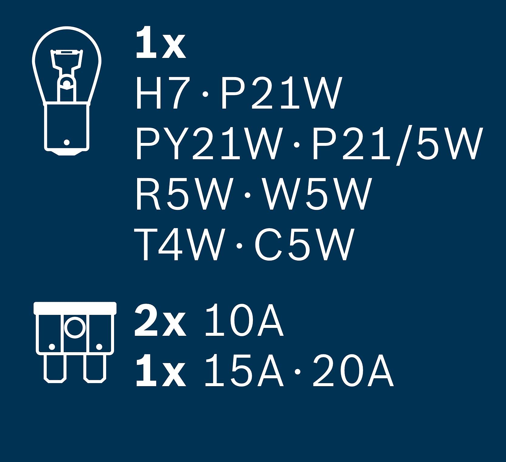 Bosch Lampadine e illuminazione Maxibox H7, kit ricambio 12 V
