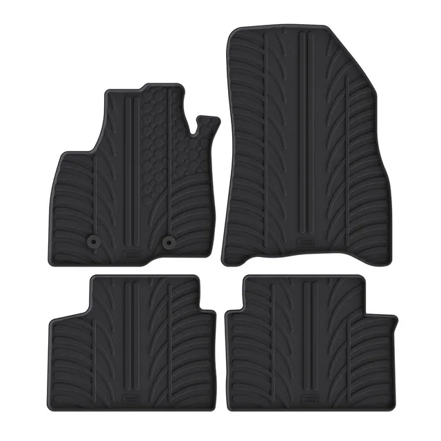 Travall Car Mats Dacia Duster tappetini in gomma dal 2024 sagomati