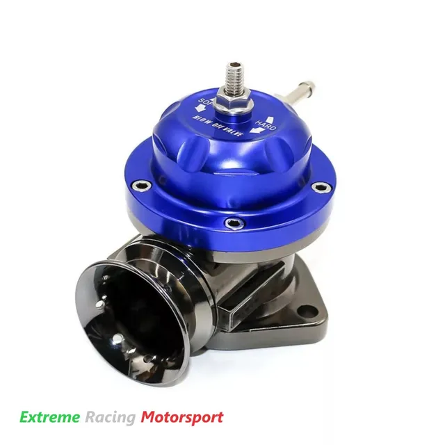 Xtreme Racing Impianto Carburante e Regolatori di Pressione ERM RS valvola pop off blu e titanio regolabile