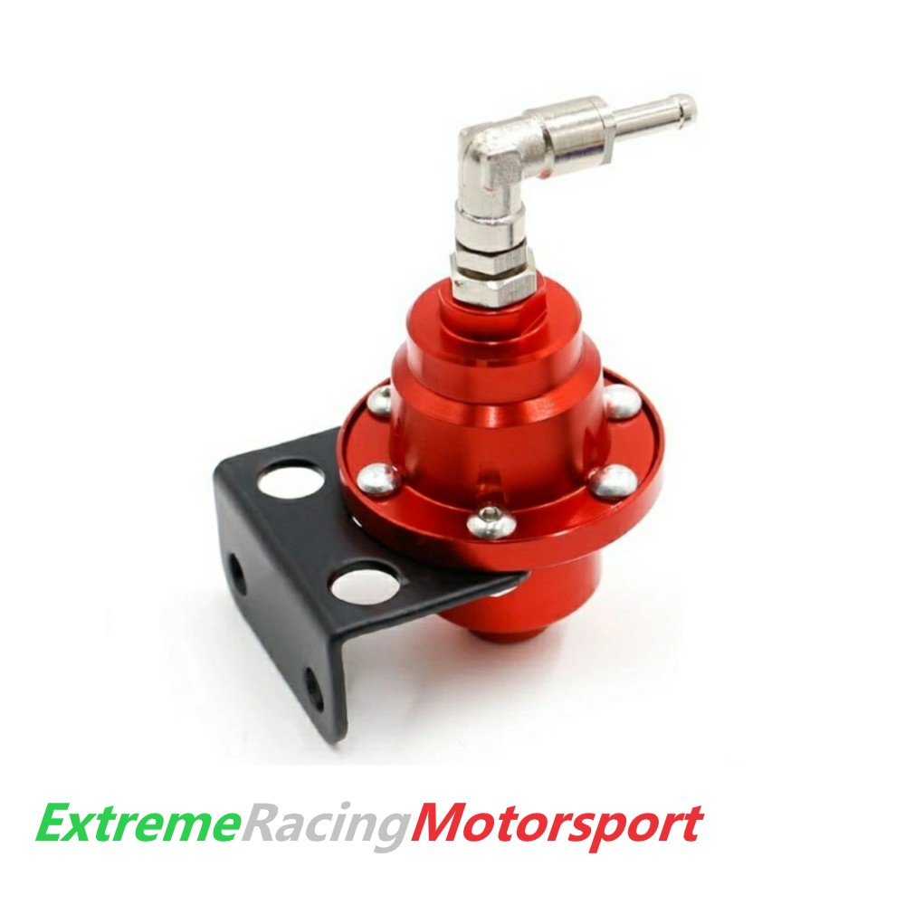 Xtreme Racing Impianto Carburante e Regolatori di Pressione Regolatore Pressione Benzina RED 0–8 bar