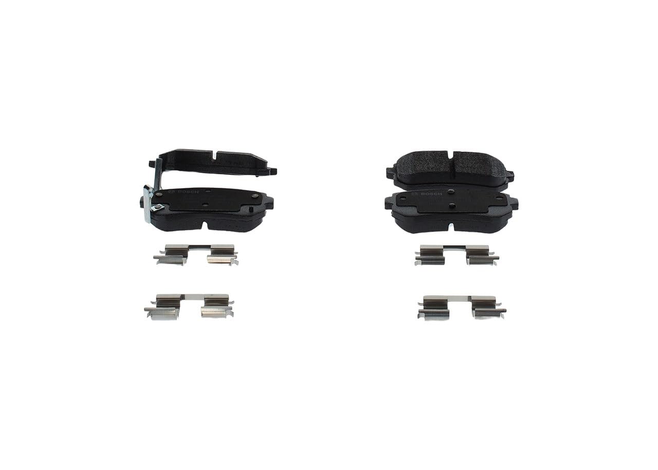 Bosch Sistema frenante 0986494627 pastiglie freno kit Low-Metallic